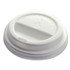 EMERALD BRAND PME01034 Universal Sip Through Plastic Hot Cup Lid, Fits All Sizes, White, 50/Pack, 20 Packs/Carton