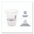 ECO-PRODUCTS,INC. EPCR12 BlueStripe 25% Recycled Content Cold Cups, 12 oz, Plastic, Clear/Blue, 50/Pack, 20 Packs/Carton