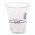 ECO-PRODUCTS,INC. EPCR12 BlueStripe 25% Recycled Content Cold Cups, 12 oz, Plastic, Clear/Blue, 50/Pack, 20 Packs/Carton