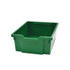 GRATNELLS USA, LLC SSET184410 Callero Plus Double Column Trolley Set 18, Metal, 1 Shelf, 8 F1 Bins, 4 F2 Bins, 27.4" x 17.3" x 41.5", Silver/Grass Green