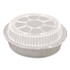HFA INC 2058DL Plastic Dome Lid, 8.25" Diameter x 0.88" h, Clear, 500/Carton