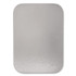 HFA INC 2060L Laminated Board Lid, 7 x 5, Silver/White, Aluminum, 500/Carton