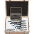 Mitutoyo 103-907-40CAL Mechanical Outside Micrometer Set: 6 Pc, 0 to 6" Measurement