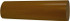 TriStar RULJRX.875X12 Plastic Rod: Plastic, 12" Long, 7/8" Dia, Dull Gold