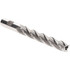 Hertel E2036040 Square End Mill: 5/8" Dia, 4 Flutes, 4" LOC, Cobalt, 30 ° Helix