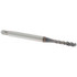 OSG 2911408 Spiral Flute Tap: #4-40 UNC, 3 Flutes, Modified Bottoming, Vanadium High Speed Steel, TICN Coated