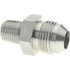 Eaton 2021-4-8S Steel Flared Tube Connector: 1/2" Tube OD, 1/4 Thread, 37 ° Flared Angle