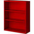 Steel Cabinets USA BCA-364218-R Bookcases; Overall Height: 42 ; Overall Width: 36 ; Overall Depth: 18 ; Material: Steel ; Color: Signal Red ; Shelf Weight Capacity: 160