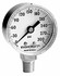 Ashcroft 662876150397 Pressure Gauge: 2-1/2" Dial, 600 psi, 1/4" Thread, NPT, Lower Mount