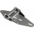 American Garage Door Supply HS212 Garage Door Hardware; Hardware Type: Garage Door Hinge #2 ; For Use With: Overhead Door ; Material: Stainless Steel ; Finish: Plain Steel