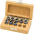 Parlec EROSC32-S009 Collet Set: 9 Pc, Series ER32