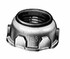 Thomas & Betts 1228-TB Conduit Bushing: For Rigid & Intermediate (IMC), Malleable Iron, 2-1/2" Trade Size