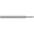 Fraisa M5786140 Ball End Mill: 2.00 mm Dia, 2.40 mm LOC, 2 Flute, Solid Carbide