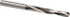 Guhring 9002060013300 Jobber Length Drill Bit: 1.33 mm Dia, 118 °, High Speed Steel