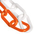Mr. Chain 51022-100 Barrier Rope & Chain; Material: Plastic; Polyethylene ; Material: HDPE ; Type: Safety Chain ; Snap End Material: Plastic; Polyethylene ; Hook Fitting Material: Plastic ; Color: Safety Orange/White