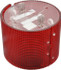 Federal Signal Corp LSL-024R Incandescent Lamp, Red, Flashing and Steady, Stackable Tower Light Module