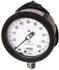 Ametek 150226X Pressure Gauge: 4-1/2" Dial, 1/2" Thread, Lower Mount