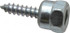 ITW Buildex 560179 3/8" Zinc-Plated Steel Vertical (End Drilled) Mount Threaded Rod Anchor