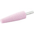 Merit Abrasives 69078645335 Mounted Point: 2-1/2" Thick, 1/4" Shank Dia, A1, 80 Grit, Coarse