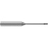 Fraisa B6074180 Ball End Mill: 3.00 mm Dia, 6.00 mm LOC, 2 Flute, Solid Carbide