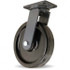 Hamilton S-CH-12PT Swivel Top Plate Caster: Phenolic, 12" Wheel Dia, 3" Wheel Width, 3,500 lb Capacity, 15-1/2" OAH