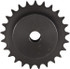 U.S. Tsubaki 40B26 Plain Bore Sprocket: 26 Teeth, 1/2" Pitch, 2-1/4" Bore Dia