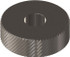 MSC KNRX230BN Beveled Face Knurl Wheel: 3/4" Dia, 90 ° Tooth Angle, 30 TPI, Diagonal, Cobalt