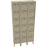 Tennsco BK6-121512-3SND 3-Wide Locker: 14" Deep,