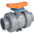 Hayward Flow Control TBH2125A0FV0Z00 Z Manual Ball Valve: 1-1/4" Pipe, Full Port