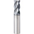 Supermill XPV250S Square End Mill: 1/4" Dia, 1/2" LOC, 4 Flute, Solid Carbide