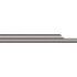 Micro 100 RS-375-1 Tool Bit Blank: 3/8" Wide, 2-1/2" OAL, Solid Carbide, Split End