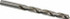 Triumph Twist Drill 011025 Mechanics Drill Bit: 25/64" Dia, 1180, High Speed Steel, Straight-Cylindrical Shank, Standard Point