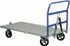 Little Giant. CS-3672-8MRHD Caster Steer Trailer Truck: 2,000 lb Capacity, Steel Platform