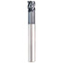GWS 312302 Corner Radius End Mill: 5/8" Dia, 3/4" LOC, 0.09" Radius, 5 Flutes, Solid Carbide