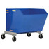 Vestil P-HOP-1.5 Steel Basket Truck: 1-1/2 cu yd, 2,000 lb Capacity, 49-3/8" High, 53-3/8" Long