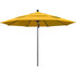 California Umbrella 194061619377 Patio Umbrellas; Fabric Color: Yellow ; Base Included: No ; Fade Resistant: Yes ; Diameter (Feet): 11 ; Canopy Fabric: Pacifica