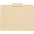 UNIVERSAL UNV12122 File Folders with Top Tab: Letter, Manila, 100/Pack