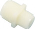Green Leaf RM 3812 3/8 x 1/2" Nylon Plastic Pipe Reducer Nipple