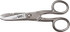 Klein Tools 2100-9 Electrician's Snips: 5-1/4" OAL, 1-7/8" LOC, Stainless Steel Blades