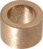 Boston Gear 34752 Sleeve Bearing: 1/2" ID, 3/4" OD, 1/2" OAL, Oil Impregnated Bronze