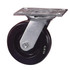 Albion 62PD08201S Swivel Top Plate Caster: Polyurethane, 8" Wheel Dia, 2" Wheel Width, 1,500 lb Capacity, 10-1/8" OAH