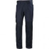 Helly Hansen 77466_590-36/32 Work Pants: General Purpose, Cotton & Polyester, Navy, 36" Waist, 32" Inseam Length