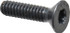 Camcar 34398 Flat Socket Cap Screw: #4-40 x 1/2" Long, Alloy Steel, Black Oxide Finish