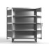 Strong Hold 55-243SS Storage Cabinets; Cabinet Type: Extreme Duty ; Cabinet Material: Stainless Steel ; Width (Inch): 60in ; Depth (Inch): 24in ; Cabinet Door Style: Solid ; Height (Inch): 66in