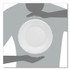 DART 10PWQ Quiet Classic Laminated Foam Dinnerware, Plate, 10" dia, White, 500/Carton