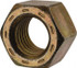 Value Collection 444018BR Hex Nut: 7/8-9, Grade L9 Steel, Zinc Yellow Dichromate Cad & Waxed Finish