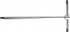 Beta 009510610 Hex Key: 10 mm Hex, Sliding T-Handle Arm