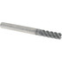 Supermill SM5F250-015 Corner Radius End Mill: 1/4" Dia, 3/4" LOC, 0.015" Radius, 5 Flutes, Solid Carbide