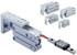 SMC PNEUMATICS MXH6-50Z Double Acting Rodless Slide Air Cylinder: 6 mm Bore, 50 mm Stroke, M5 x 0.8 Port, M5 x 0.80 Port