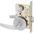 Sargent 8255 LB 26D Lever Locksets; Type: Office; Door Thickness: 1-3/4; Key Type: Conventional; Back Set: 2-3/4; For Use With: Commercial Doors; Finish/Coating: Satin Chrome; Material: Steel; Material: Steel; Door Thickness: 1-3/4; Lockset Grade: Gr